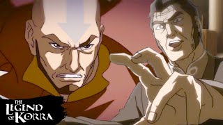 Avatar Aang vs Yakone 🩸 Full Scene  The Legend of Korra [upl. by Ellimahs521]