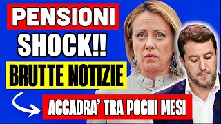 PENSIONI SHOCK BRUTTISSIME NOTIZIE 👉 ACCADRÀ TRA POCHI MESI NUOVA MAZZATA PER I PENSIONATI❗️ [upl. by Vickie]