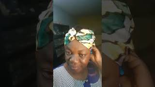 Enidh wear Headwrap ankaraheadwrap headcovering subscribers [upl. by Aneleve]