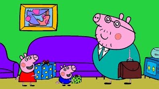 Peppa Pig Coloring Pages for Kids  Peppa Pig Coloring Games Daddy Pig Fathers Day Coloring Book 2 [upl. by Renwick]