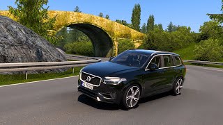 Volvo Xc90 SUV  Test Drive  Euro Truck Simulator 2 Gameplay [upl. by Cherilynn]