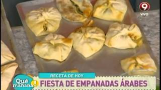 Receta de hoy Empanadas árabes [upl. by Aivatra]