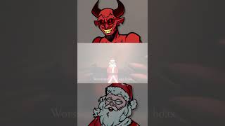 Santa vs Satan  RAP BATTLE  ft Chase Beck  Satan Verse 1 [upl. by Ycrem]