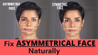 You Can FIX ASYMMETRICAL FACE NATURALLY by making these 5 CHANGES [upl. by Goldner]