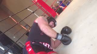 MMA fighter Murat Deniev vs Strongman  Sanda Switzerland  hard Ko [upl. by Naut]