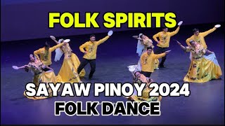 Las Pinas City National Science High SchoolFolk Spirits  Sayaw Pinoy 2024  Foll Dance Category [upl. by Leviralc]