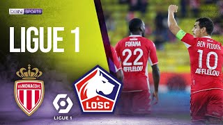 AS Monaco vs Lille  LIGUE 1 HIGHLIGHTS  11192021  beIN SPORTS USA [upl. by Ginevra]