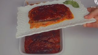 إلا عندك دنجال اجي تجربي أروع اكلة إيطالية parmigiana di melanzane [upl. by Mikaela]