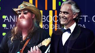 Andrea Bocelli ft Chris Stapleton  IL MARE CALMO DELLA SERA PRO MIDI FILE REMAKEin the style of [upl. by Grega]