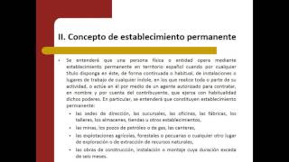 Lec004  Tema 23 Rentas obtenidas mediante establecimiento permanente umh1431sp 201516 [upl. by Yzzik]