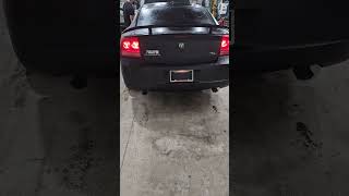 2008 dodge charger rt muffler delete vs straight pipe [upl. by Chladek492]