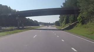 NORTH CAROLINA BACKROADS  Morning drive Lilesville NC to Fayetteville NC on Hwy 74 amp Hwy 401  ASMR [upl. by Serafina]