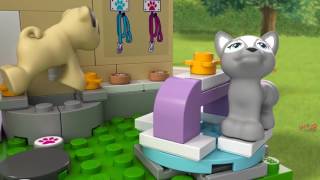 Heartlake Puppy Daycare  LEGO Friends  41124  Product Animation [upl. by Aidyn]