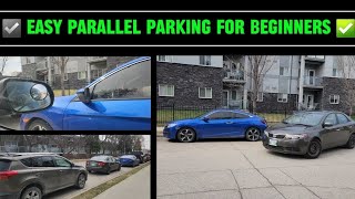 HOW TO DO A PARALLEL PARKING FOR BEGINNERS  STREET PARKING 🚘 [upl. by Scharaga]