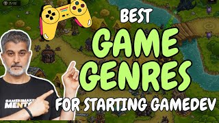 Best game genres for beginner game devs  Game design tips [upl. by Aicre]