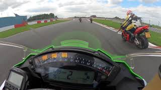 Donington track day ZX10r no limits [upl. by Kamilah]