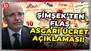 Geri sayım başladı Mehmet Şimşekten asgari ücret zammı için ilk açıklama geldi [upl. by Takakura]