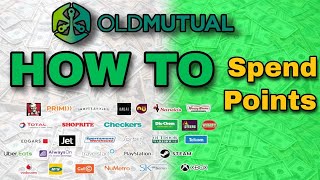 How to spend point on old mutual rewards oldmutual makemoneyonline [upl. by Norac]