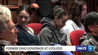 WTOL 11 Former Governor at UToledo [upl. by Akimert]