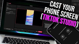 How To Go Live With TikTok Live Studio Cast Your Phone Screen [upl. by Buckels]