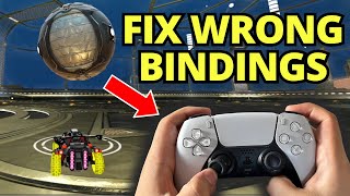 How To Fix Wrong Controller Bindings on Rocket League [upl. by Halbeib]