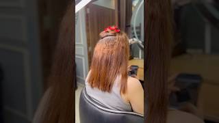 keratin treatment before and after  6monthhair keratintreatment shorts travel [upl. by Suixela189]