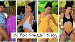 Affordable One Piece Swimsuit Lookbook  Rosegal Review [upl. by Alicea531]