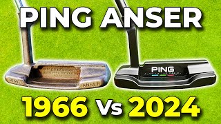 MOST ICONIC GOLF CLUB OF ALL TIME Old v New Ping Anser Putters Tested Retro Review [upl. by Steffie434]