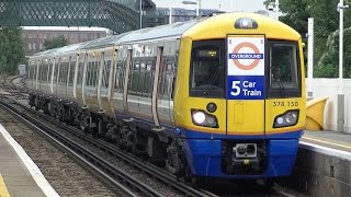 Trains at Wandsworth Road [upl. by Eiramnerual]