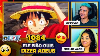 One Piece  EP 1084  Casal Jounin React 🔥 [upl. by Richma]