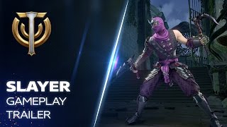 Skyforge  Slayer Gameplay Trailer [upl. by Nhojleahcim]