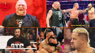 OTC Roman Brock Bhai 🔥 Roman Reigns amp Brock Destroys Solo Zila NEW Champion WWE Monday Night Raw [upl. by Zerimar]