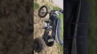 🤯 LA MOTO 3 ROUES EST CASSÉE 💥 motocross dirtbike broken troubleshooting renault express [upl. by Ecnarrat679]