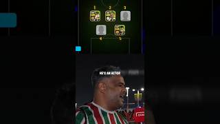 Blind ranking with Brazilian fans He puts Neymar last with his chest 😳😱 pes21 efootball shorts [upl. by Oicangi373]