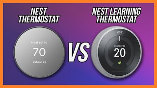 The NEW Nest Thermostat Vs Nest Learning Thermostat [upl. by Betsey]