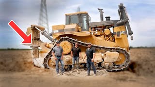 CAT D11R Dozers at Work  Deep Ripping with Fowler Brothers Farming [upl. by Nainatrad]