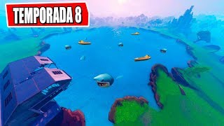 TEMPORADA 8 NUEVA CIUDAD EN EL MAPA quotFILTRADAquot  FORTNITE [upl. by Prudie]