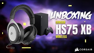 Los Mejores Headset para Xbox❗ Unboxing Corsair HS75 XB Wireless [upl. by Llevol]