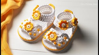 Hermosos 👡 Zapatitos Tejidos 🧶 para Bebe ¡Ideas Adorables IA [upl. by Bob]