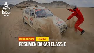 Resumen Dakar Classic  Etapa 2  Dakar2023 [upl. by Lamraj]