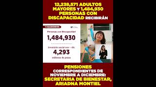 ¡12238571 ADULTOS MAYORES TENTRAN SU PENSION ESTE MISMO MES [upl. by Zebulen]