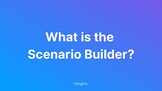 What is the ThingLinks Scenario Builder [upl. by Ebaj]