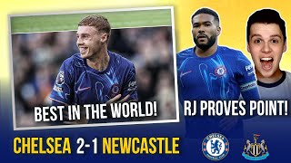 CHELSEA 21 NEWCASTLE  COLE PALMER  BEST IN THE WORLD 🥶  REECE JAMES PROVES HIMSELF [upl. by Aikym]