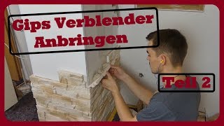 GIPS  Verblender Anbringen│Kreative Wandgestaltung│TIPPS amp TRICKS│TEIL 22 [upl. by Hadwyn]