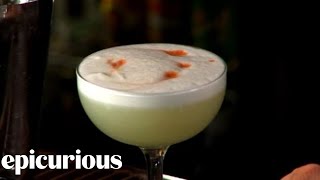 How to Make a Pisco Sour Cocktail [upl. by Mufinella]