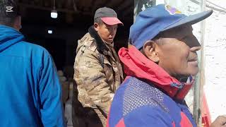 Busy Shopping Tibetan Market In Darchen Kahilash [upl. by Hewes]