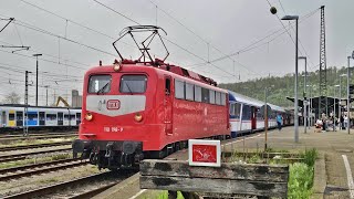 TRI 110 198 mit dem HVZ Verstärker nach Tübingen in Plochingen [upl. by Nyleahs]