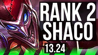 SHACO vs KAYN JNG  Rank 2 Shaco 907 800 games Legendary  BR Challenger  1324 [upl. by Leeland646]