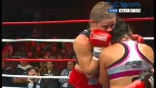 Daniela BERMUDEZ vs Guadalupe MARTINEZ  WBA  Full Fight  Pelea Completa [upl. by Drofnil]