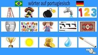 portugiesisch lernen  wörter auf portugiesisch [upl. by Aubert741]